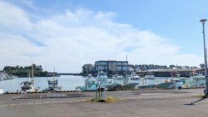 用宗漁港　風景 