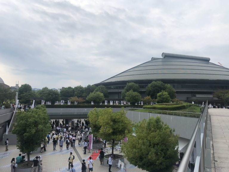 広島グリーンアリーナ　遠景